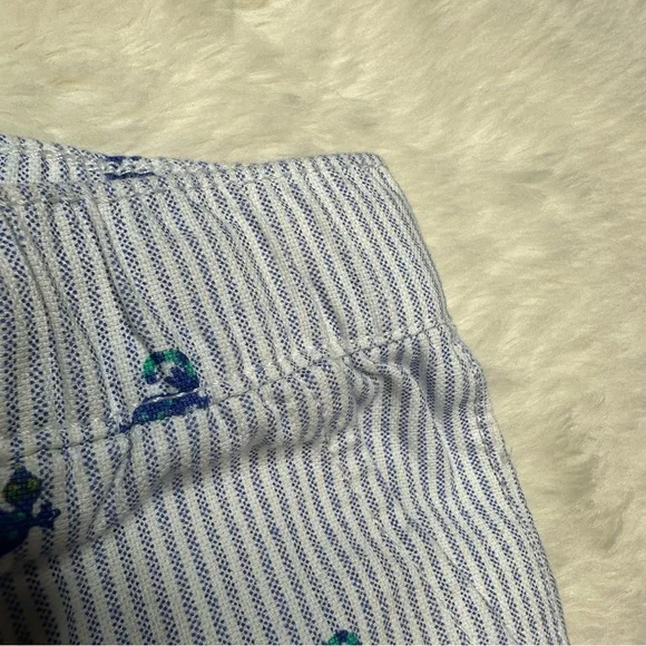 The Children’s Place Shorts Pinstripe With Lizards Blue & White Size 5T - Picture 5 of 16